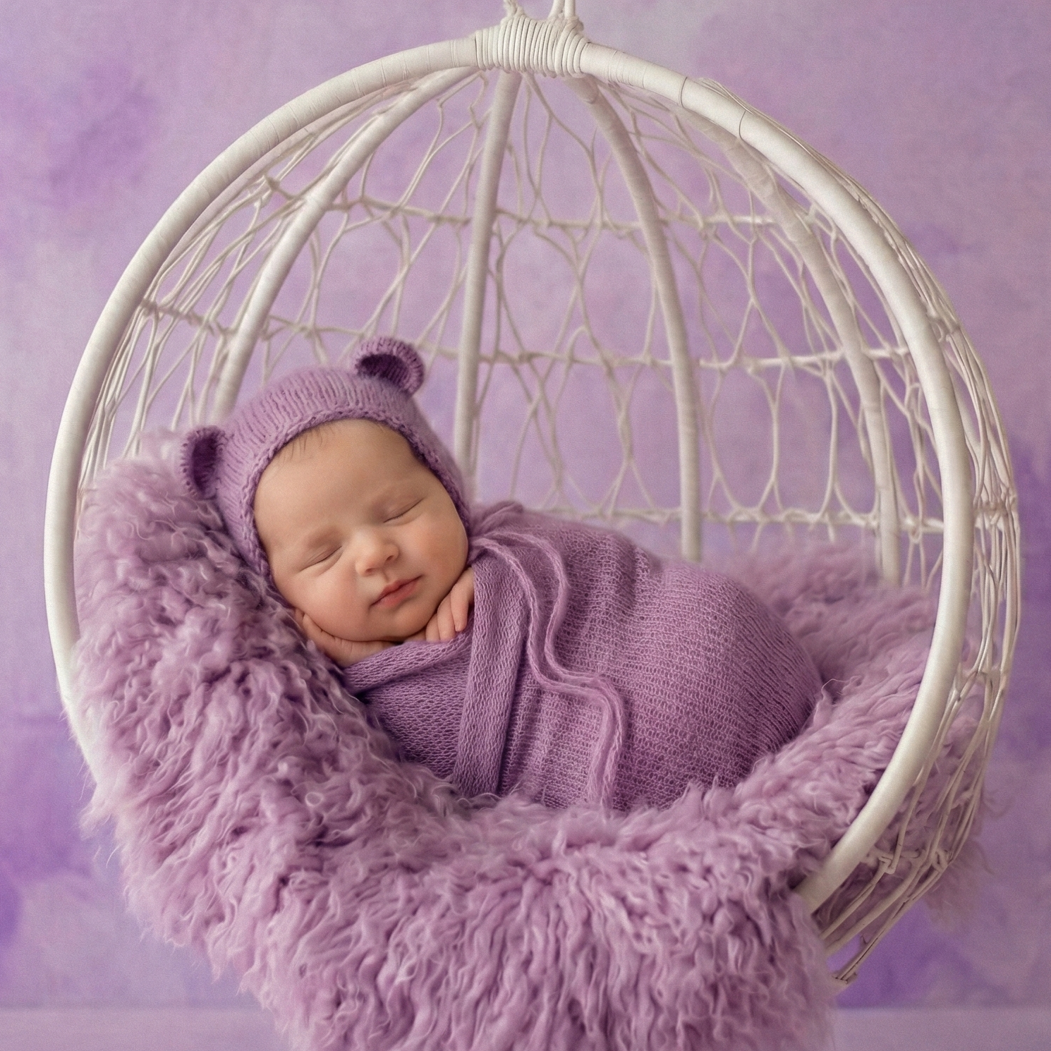 Closeup detail of Angel Baby art